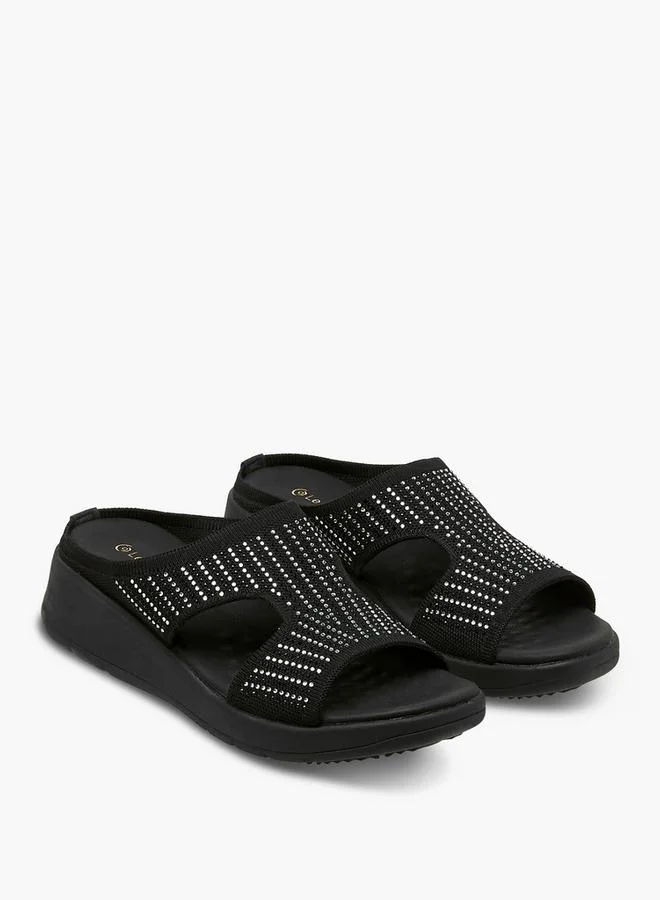 لو كونفورت صنادل نسائية بكعب إسفين فلينكيت تشكيلة رمضان